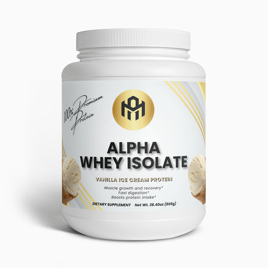 Alpha Whey Protein Isolate (Vanilla)