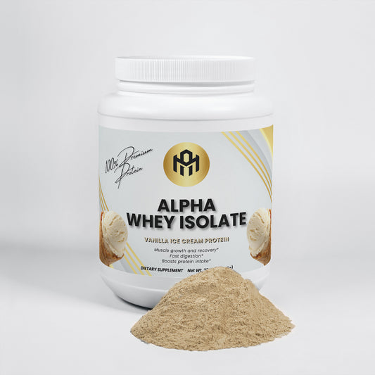 Alpha Whey Protein Isolate (Vanilla)